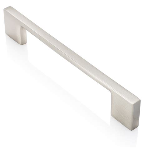 cabinet hardware brushed nickel handles